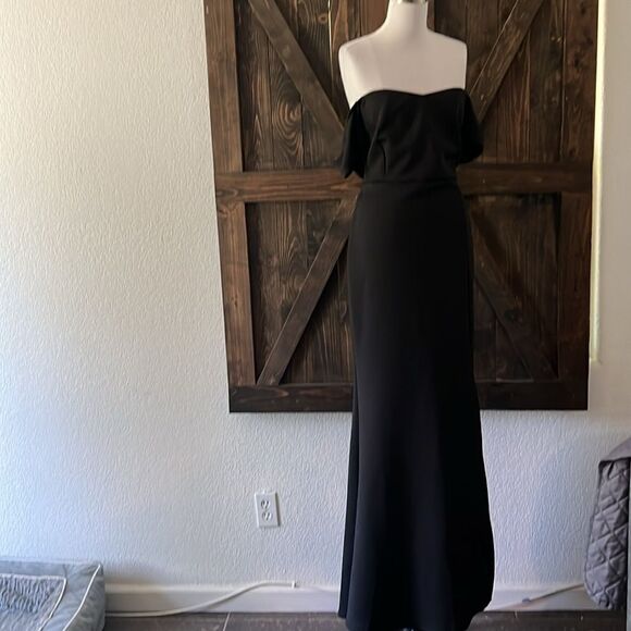 New Elegant Front Slit Formal Party Long Mermaid Dress - Picture 2 of 14